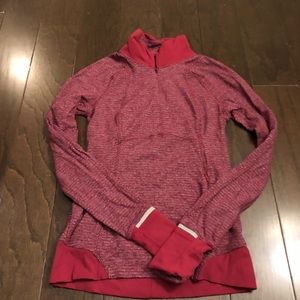 Lululemon Maroon Quarterzip - size 4